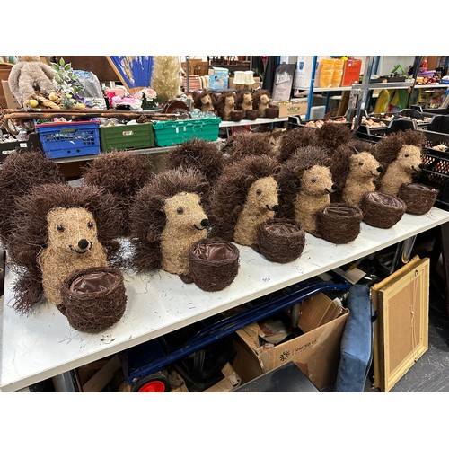 558 - Hedgehog planters