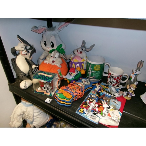 5 - Qty Looney tunes figures, cups etc