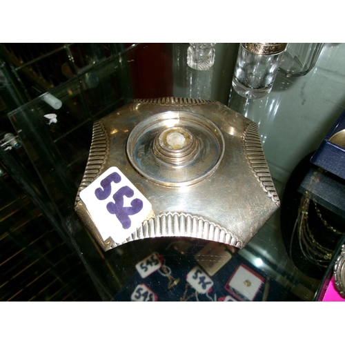 552 - 1887 Birmingham Silver Stand 93g