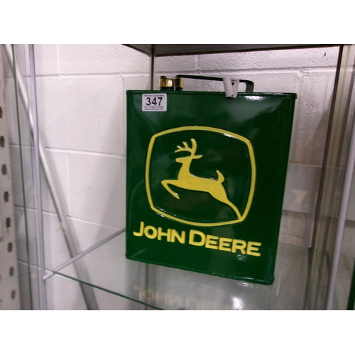 347 - H (190) John Deere petrol can..