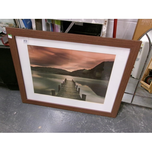 410 - Framed Picture