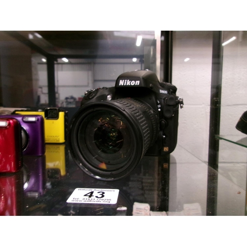 43 - Nikon D800 UNCHECKED UNTESTED