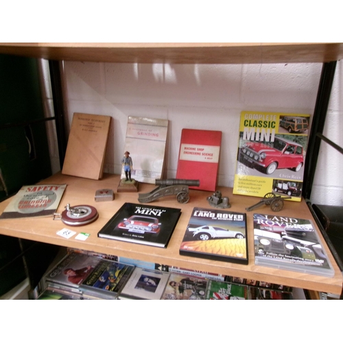 65 - Car books, canons etc