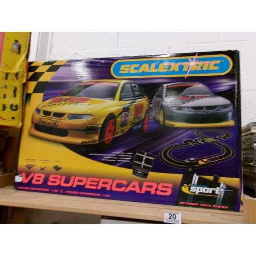 20 - Scalextric super car set