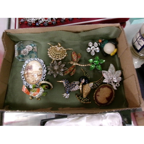 366 - Assorted Brooches.