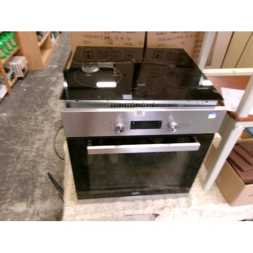 85 - Beko integrated cooker & Induction hob