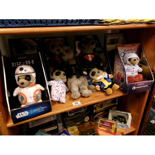 26 - Shelf of Meerkats