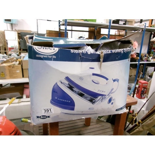 391 - Swan steam generator ironing system