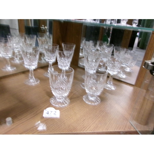 472 - Waterford Crystal Glasses