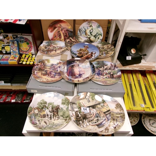 64 - Qty Collectors Plates