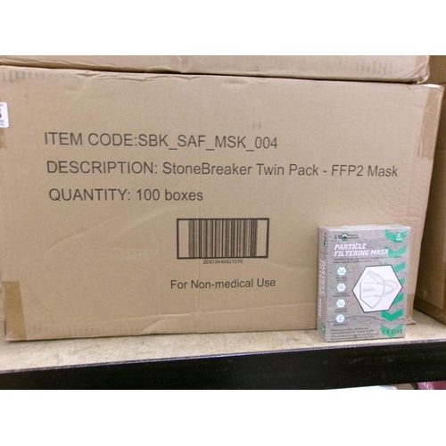 106 - Box of particle filtering masks