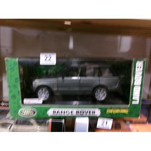 22 - Ertl range rover