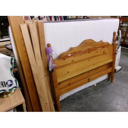 229 - Wooden double bed