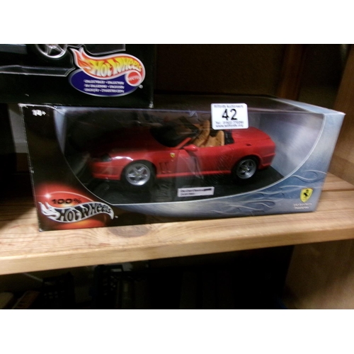 42 - Hotwheels ferrari