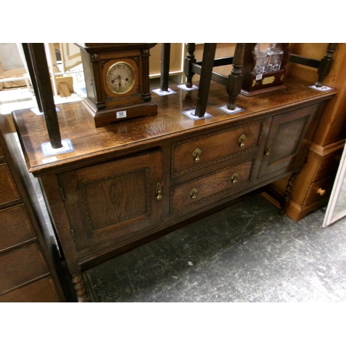 97 - Oak sideboard