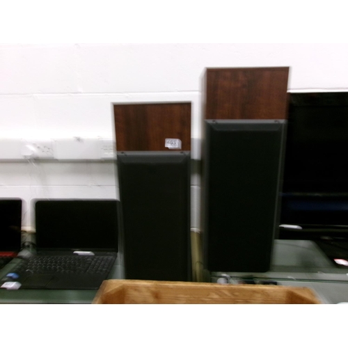 403 - Pr Floor Standing Speakers