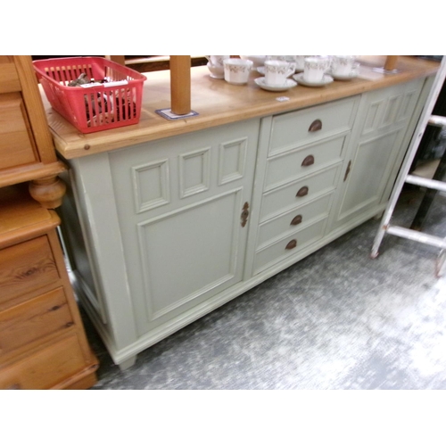 250 - Painted sideboard