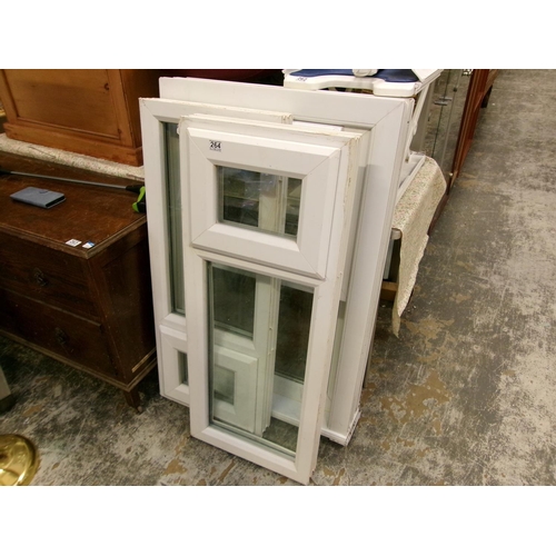 264 - UPVC Sash Window & 2 Others