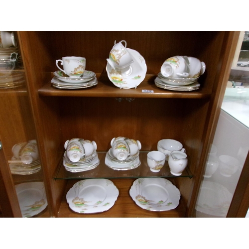 349 - Roslyn china tea set