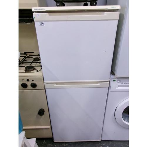 7 - Beko fridge freezer..