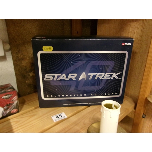 45 - Corgi star trek figure.