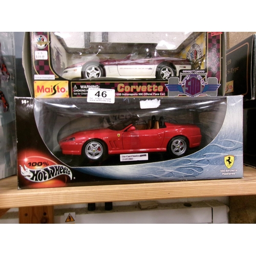 46 - Hotwheels ferrari...