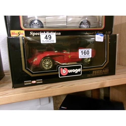 49 - 1:18 scale ferrari.