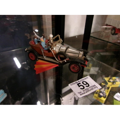 59 - Chitty chitty bang bang car.