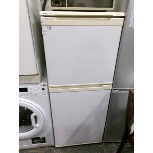 7 - Beko fridge freezer..