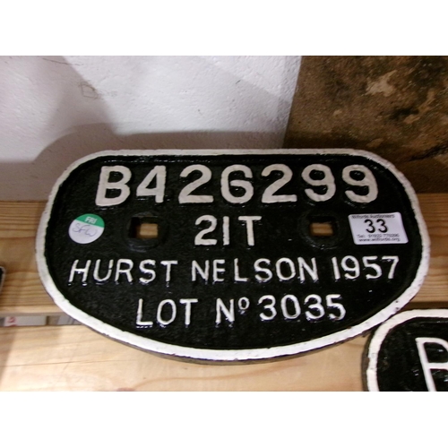 33 - Bridge plate