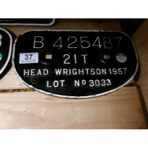 37 - Bridge plate