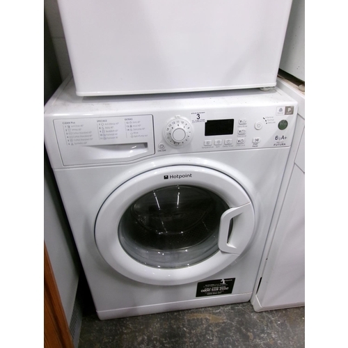 3 - Hotpoint washing machine.