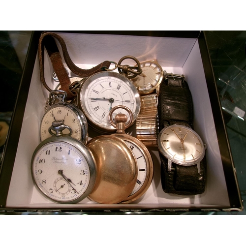 450 - Assorted pocket watches & wrist watches