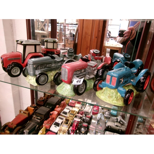 46 - Tractor money boxes