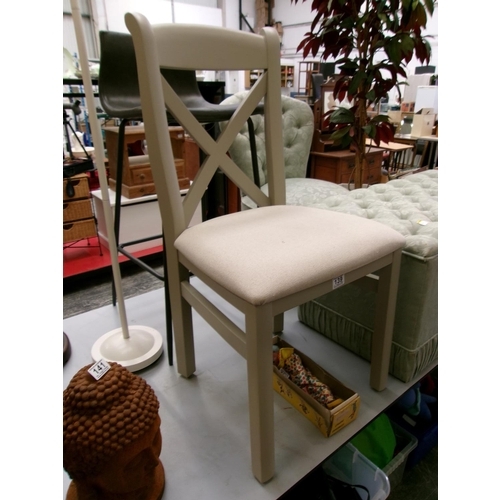 139 - Bar stool & dining chair.