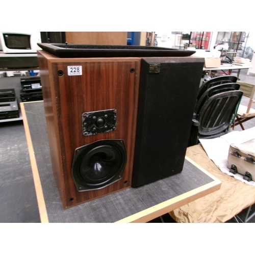 228 - Pair Western audio  research speakers