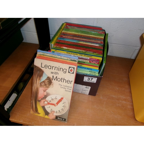 37 - Qty assorted lady bird books