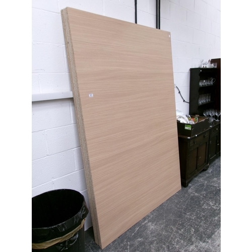 1 - 4 Large laminated chip board sheets