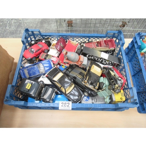 282 - Tray Toy Cars