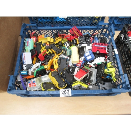 283 - Tray Toy Cars