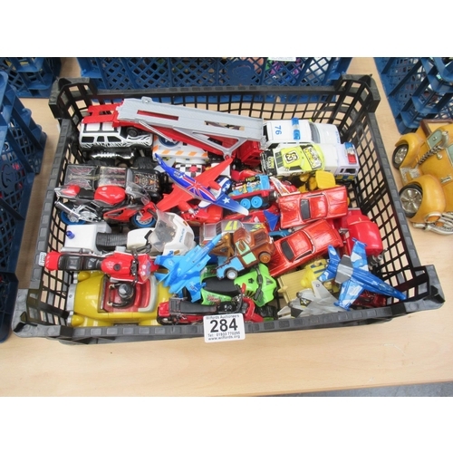 284 - Tray Toy Cars