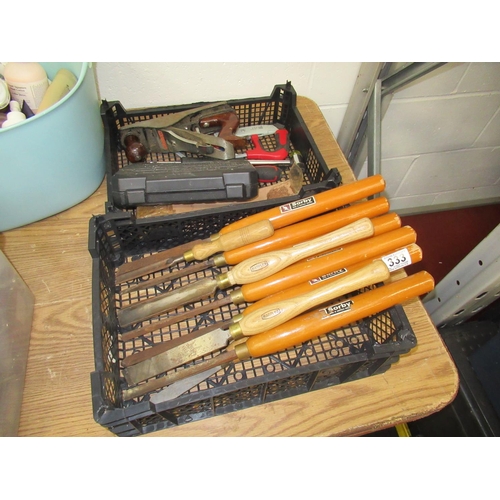 333 - Assorted Woodworking Tools