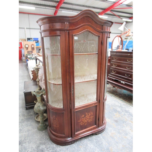 183 - Inlaid Display Cabinet