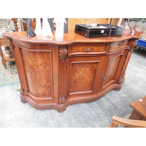 220 - Bow Front Sideboard