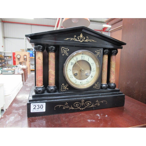 230 - Slate Mantle Clock