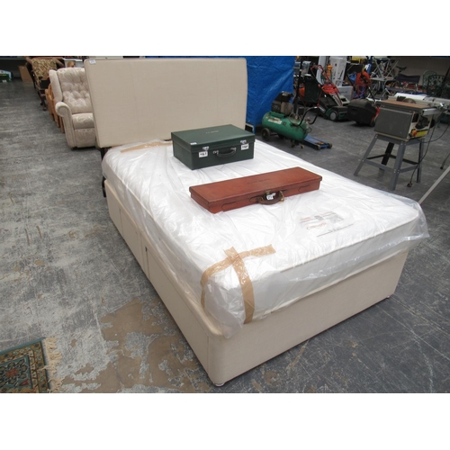 271 - Double Divan & Mattress