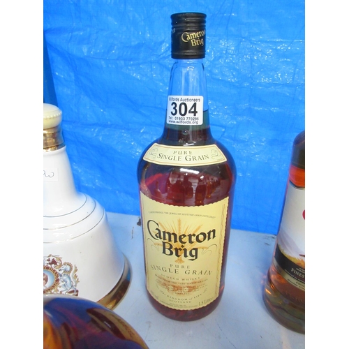 304 - 1.5L bottle whisky (NO POSTAGE AVAILABLE)