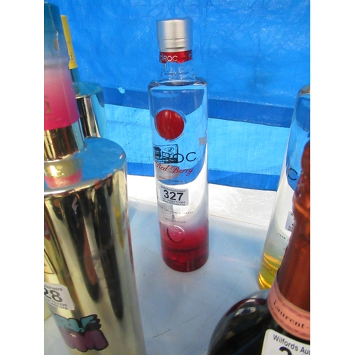 327 - Bottle ciroc red berry vodka (NO POSTAGE AVAILABLE)