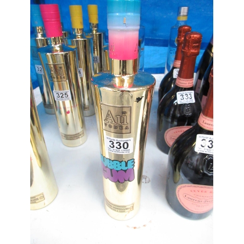 330 - Bottle AU vodka bubblegum  (NO POSTAGE AVAILABLE).