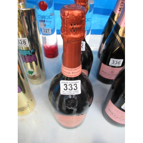 333 - Bottle Laurent-perrier rose champagne (NO POSTAGE AVAILABLE).